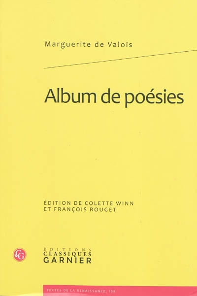 Album de poésies de Marguerite de Valois