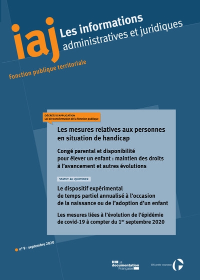 Informations administratives et juridiques, n° 9 (2020)