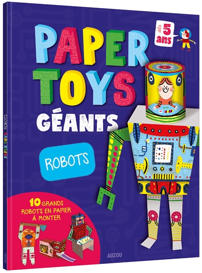 Papertoys géants : robots