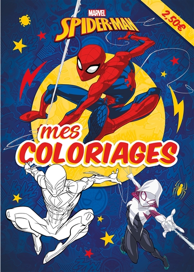 Spider-Man : mes coloriages