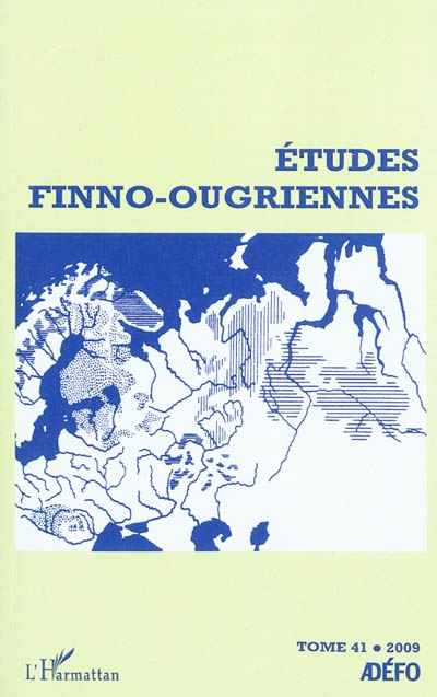 Etudes finno-ougriennes, n° 41