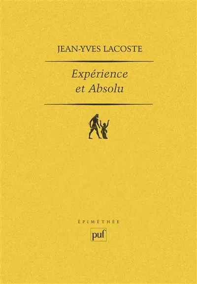 Expérience et absolu