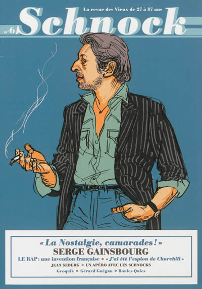 Schnock, n° 6. Serge Gainsbourg