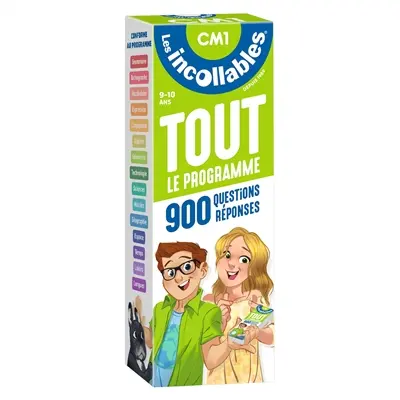 Les incollables : tout le programme, 900 questions réponses : CM1, 9-10 ans Les incollables : tout le programme, 900 questions réponses : CM1, 9-10 ans