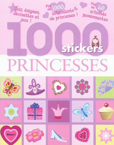 1.000 stickers princesses