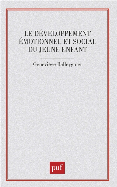 Développement émotionnel et social du jeune