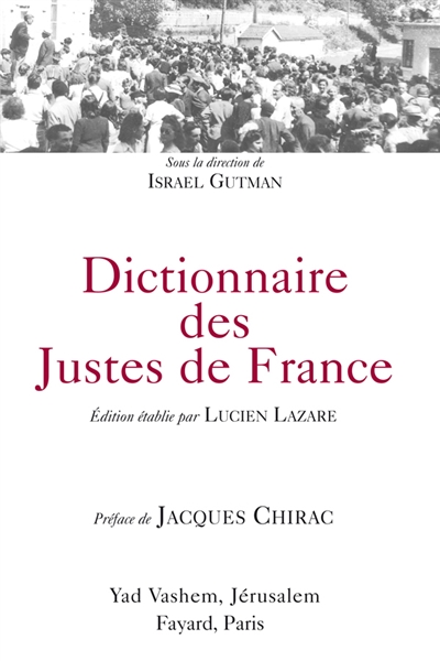 Dictionnaire des justes de France