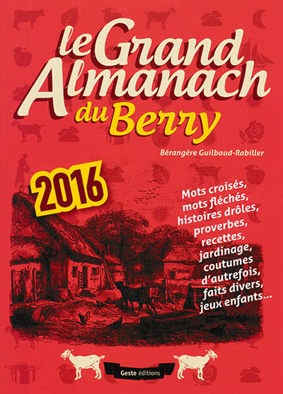 Le grand almanach du Berry 2016