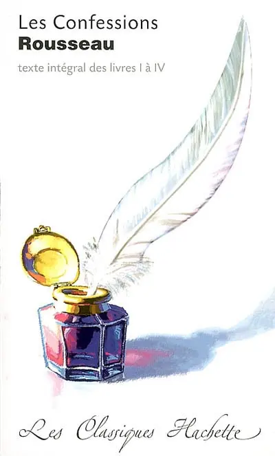 Les confessions, livres I à IV : récit