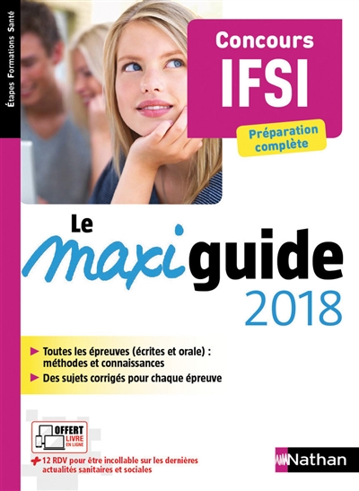 Concours IFSI, préparation complète : le maxi guide 2018
