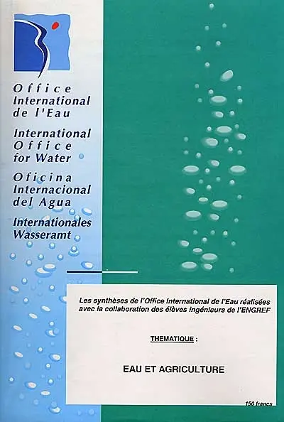 Eau et agriculture : thématique