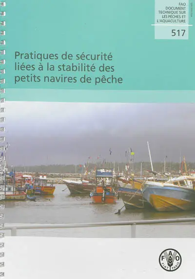 Pratiques de sécurité liées à la stabilité des petits navires de pêche