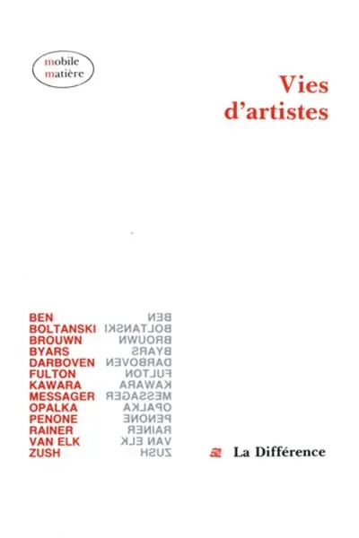 Vies d'artistes