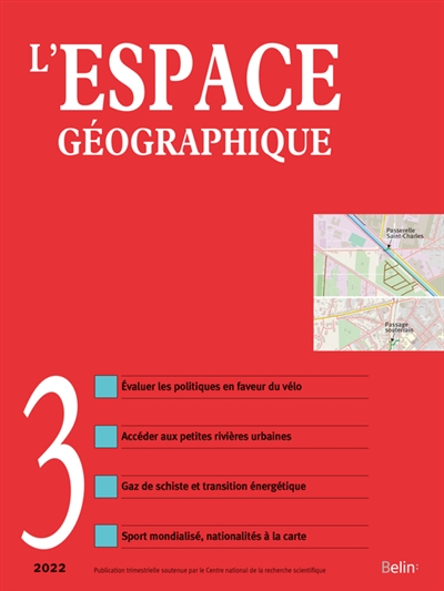 Espace géographique, n° 3...