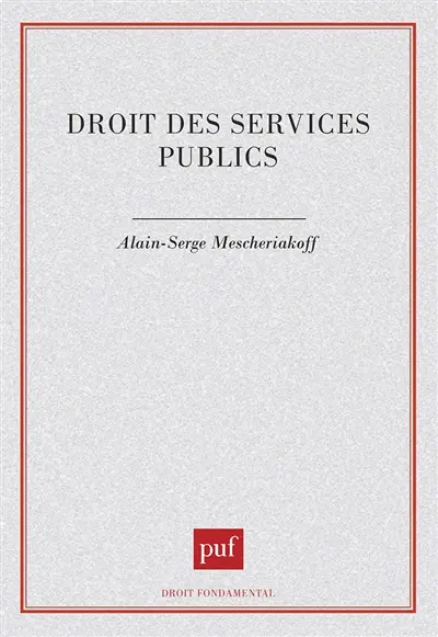 Droit des services publics