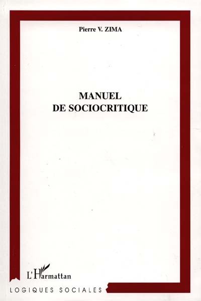 Manuel de sociocritique
