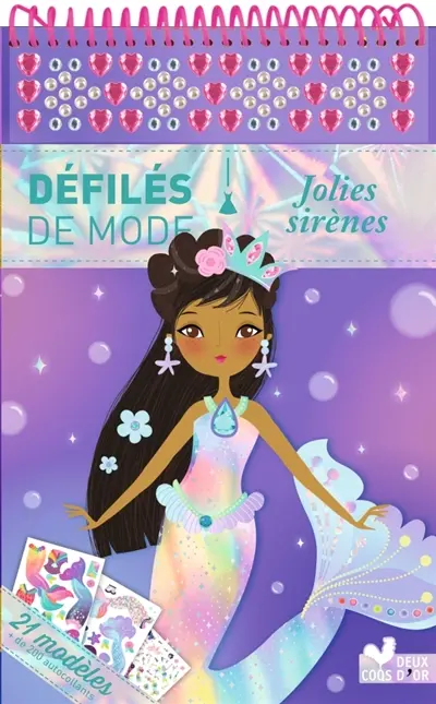 Jolies sirènes : bloc à spirale