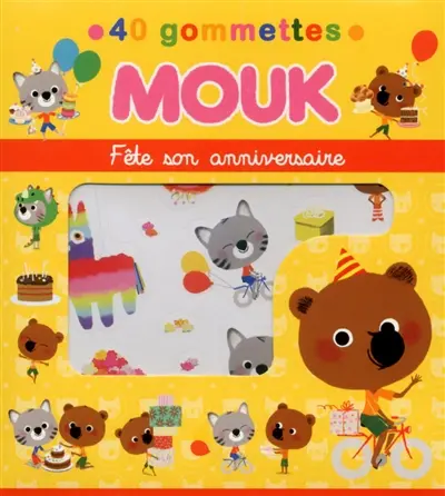 Mouk fête son anniversaire : 40 gommettes