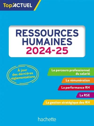 Ressources humaines : 2024-2025