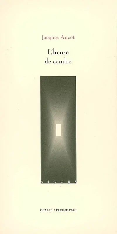 L'heure de cendre