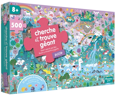 cherche et trouve géant : puzzle. giant search and find : puzzle. busca y encuentra gigante : puzzle