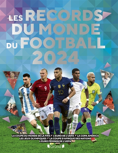 Les records du monde du football 2024 : la Coupe du monde de la FIFA, l'Euro de l'UEFA, la Copa América, les jeux Olympiques, la Coupe d'Afrique des nations, l'Euro féminin de l'UEFA