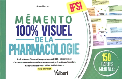 Mémento 100 % visuel de la pharmacologie, IFSI : 150 cartes mentales