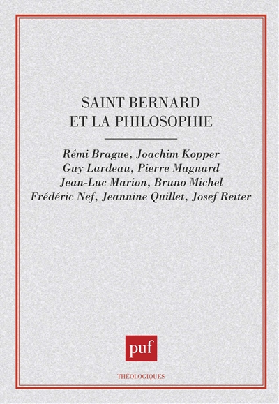Saint Bernard et la philosophie