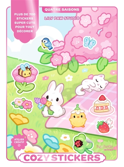 Cozy stickers : quatre...