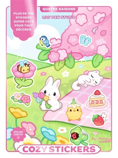 Cozy stickers : quatre saisons : plus de 700 stickers super cute pour tout décorer