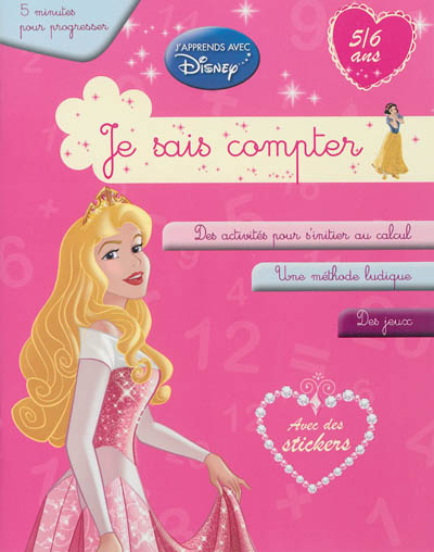 Je sais compter, 5-6 ans : Princesses