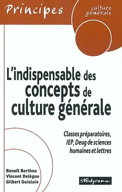L'indispensable des concepts de culture générale