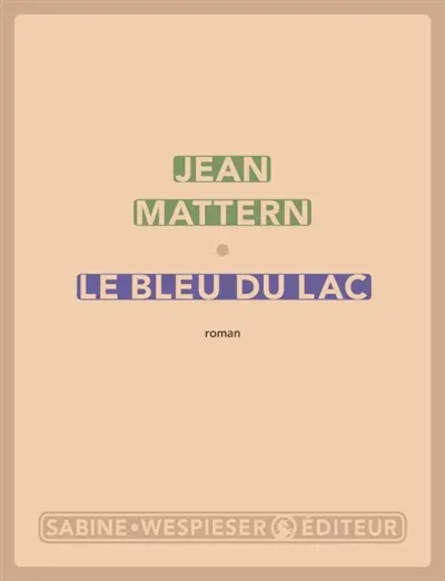 Le bleu du lac