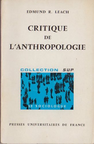 Critique de l'anthropologie
