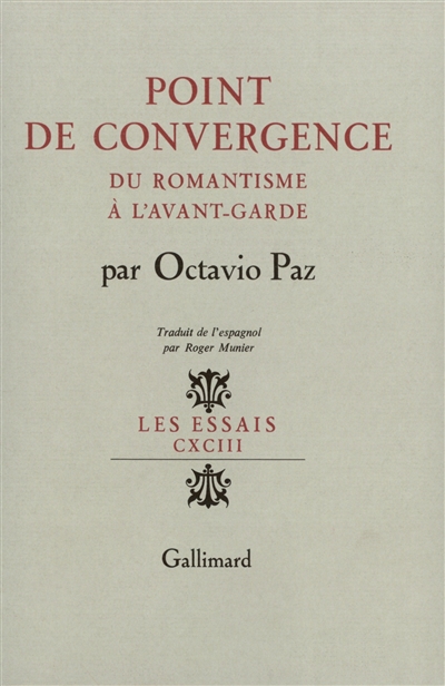 Point de convergence : du romantisme à l'avant garde