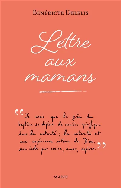 Lettre aux mamans