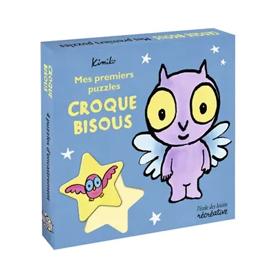 Croque-Bisous : mes premiers puzzles à encastrement