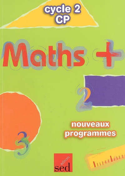 Maths + cycle 2 CP : nouveaux programmes