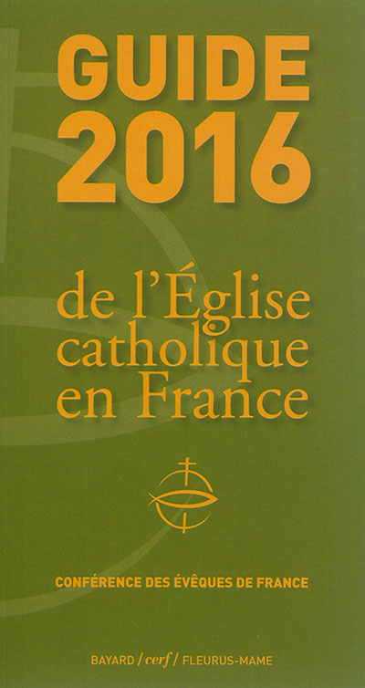 Guide 2016 de l'Eglise catholique en France