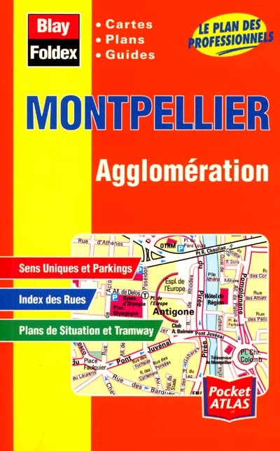 Montpellier agglomération : cartes, plans, guides : le plan des professionnels