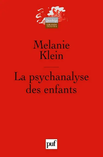 La psychanalyse des enfants