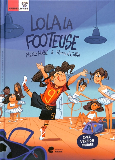 couverture du livre Lola la footeuse