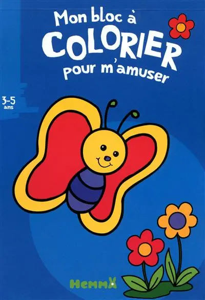 Mon bloc à colorier pour m'amuser 3-5 ans. Vol. 2