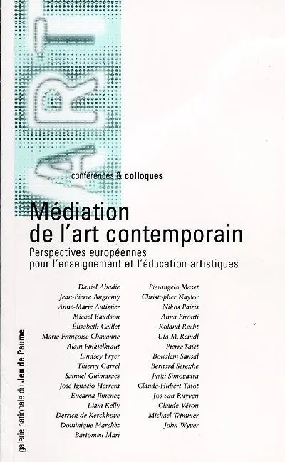 Médiation de l'art contemporain : perspectives européennes pour l'enseignement et l'éducation artistiques