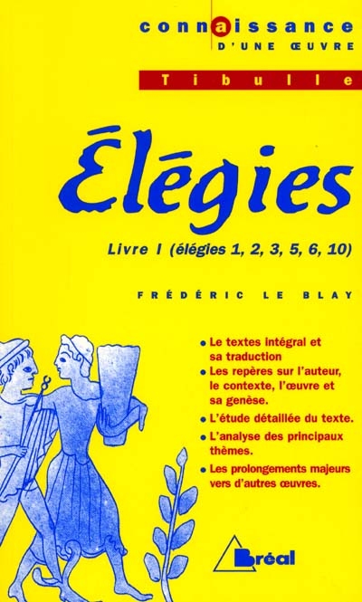 Elégies, Tibulle (latin)