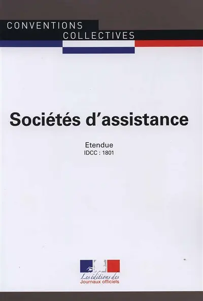 Sociétés d'assistance (IDCC : 1801) : convention collective nationale du 13 avril 1994 (étendue par arrêté du 8 février 1995)