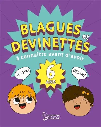 Blagues et devinettes à connaître avant d'avoir 6 ans