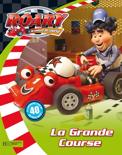 La grande course : livre d'autocollants