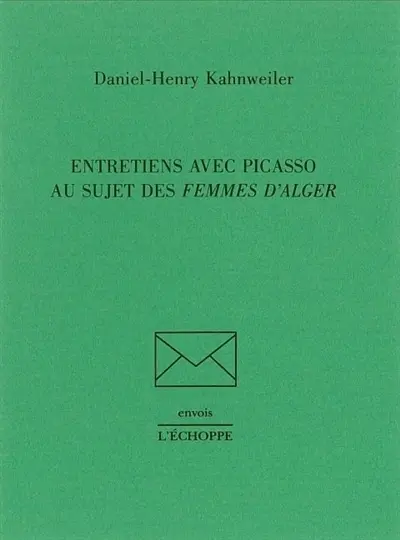 Entretiens avec Picasso au sujet des Femmes d'Alger
