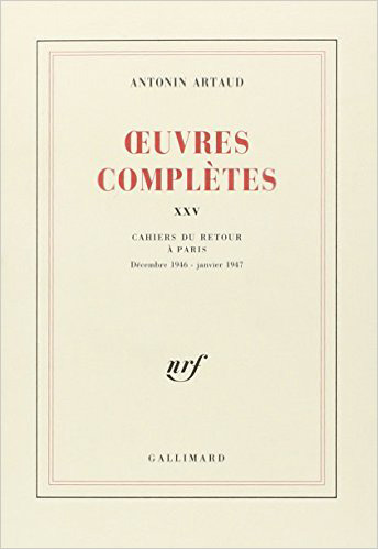 Oeuvres complètes. Vol. 25. Cahiers du retour à Paris : décembre 1946-janvier 1947